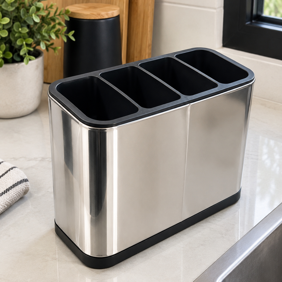 Organizador de Cubiertos Premium 4 en 1 - Ordena SP